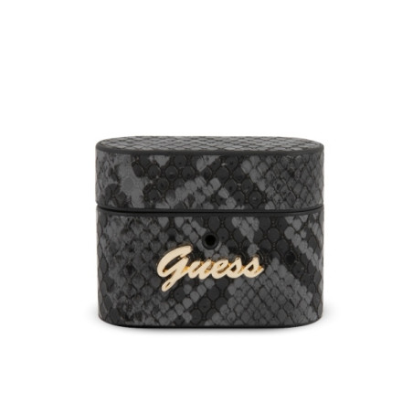Pouzdro Guess Python pro AirPods Pro - black/black