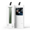 DUX DUCIS Strap LD Magnetický silikonový řemínek pro Apple Watch 38/40/41, zelený