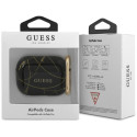 Kryt Guess Gold Chain Collection pro AirPods Pro black/black