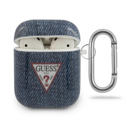 Kryt Guess GUACA2TPUJULDB pro AirPods – navy Jeans