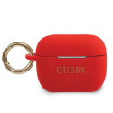 Kryt Guess pro AirPods Pro - červený