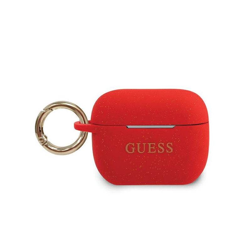 Kryt Guess pro AirPods Pro - červený