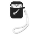 Kryt Guess GUACA2LSVSBW pro AirPods - černobílý