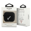 Kryt Guess GUACAPLSVSBW pro AirPods Pro - černobílý