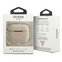 Guess GUACAPLSVSGP silikonové pouzdro AirPods Pro - šedá/růžová