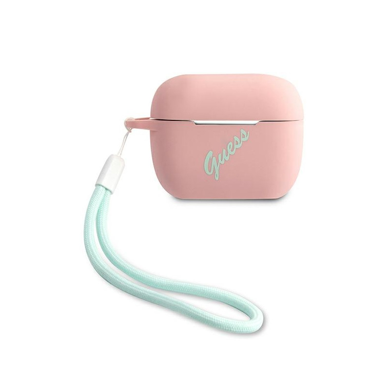 Kryt Guess GUACAPLSVSPG pro Apple AirPods Pro - rose green/pink green