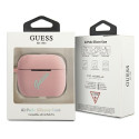Kryt Guess GUACAPLSVSPG pro AirPods Pro – rose green