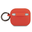 Kryt Ferrari FEA3SILRE pro AirPods 3 - červená