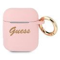 Kryt Guess GUA2SSSI pro AirPods 1/2 - pink/pink
