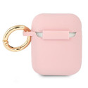 Kryt Guess GUA2SSSI pro AirPods 1/2 - pink/pink