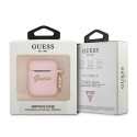 Kryt Guess GUA2SSSI pro AirPods 1/2 - pink/pink