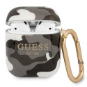 Guess GUA2UCAMG kryt pro AirPods 1/2 - černá/black camo
