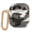 Guess GUA2UCAMG kryt pro AirPods 1/2 - černá/black camo