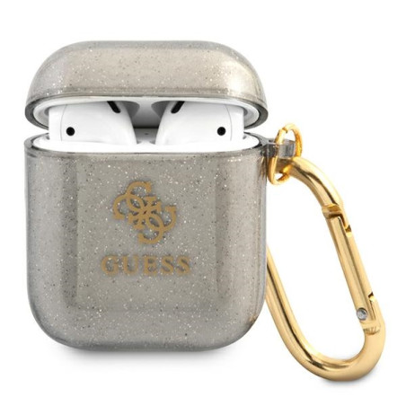 Kryt Guess GUA2UCG4GK pro Apple AirPods 1/2 gen. - černá