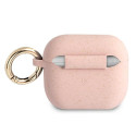 Kryt Guess GUA3SGGEP pro Apple AirPods 3 - růžová