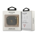 Kryt Guess GUA3UCG4GK pro AirPods 3 - black/black Glitter