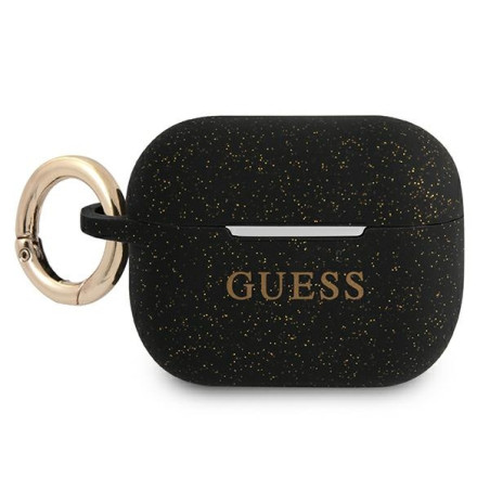 Kryt Guess pro Apple AirPods Pro - černý glitter