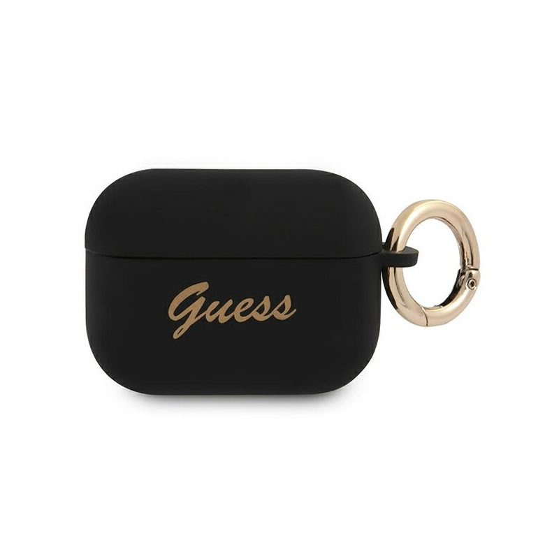 Kryt Guess GUAPSSSK pro AirPods Pro - black/black (černá)