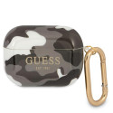 Pouzdro Guess GUAPUCAMG pro AirPods Pro - camo černé