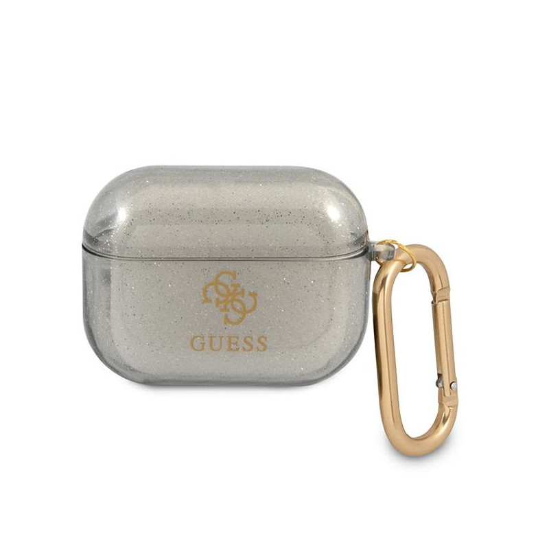 Kryt Guess GUAPUCG4GK pro AirPods Pro - black/black Glitter