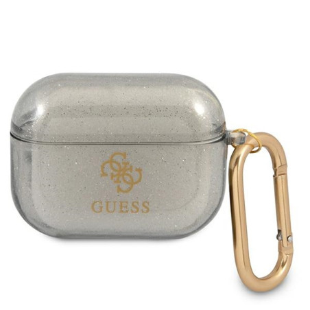 Kryt Guess GUAPUCG4GK pro AirPods Pro - black/black Glitter