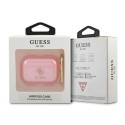 Kryt GUESS GUAPUCG4GP pro AirPods Pro - růžový Glitter