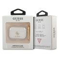 Kryt GUESS GUAPUCG4GT pro AirPods Pro - transparentní glitter
