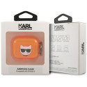 Karl Lagerfeld CHOUPETTE HEAD pouzdro pro AirPods 3 - oranžová