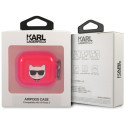 Pouzdro Karl Lagerfeld CHOUPETTE HEAD pro AirPods 3 - růžová