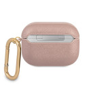 Pouzdro Guess GUAPSASMP pro AirPods Pro - růžová/pink