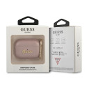 Pouzdro Guess GUAPSASMP pro AirPods Pro - růžová/pink