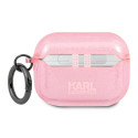 Karl Lagerfeld KARL'S HEAD pouzdro pro AirPods Pro - růžové