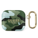 Kryt Guess GUA3UCAMA pro AirPods 3 - green/khaki camo