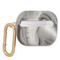 Kryt Guess Marble pro AirPods 3 - černá/černá