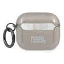 Pouzdro Karl Lagerfeld KARL'S HEAD pro AirPods 3 - černé