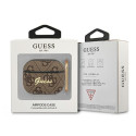 Kryt Guess 4G pro AirPods 3 - hnědá/brown