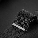 DUX DUCIS Strap Milanese Magnetický kovový řemínek pro Apple Watch 38/40/41mm, černý