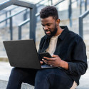 Kryt Spigen Urban Fit pro MacBook Pro 16" 2021-2023 černý