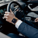 DUX DUCIS Strap Milanese Magnetický kovový řemínek pro Apple Watch 38/40/41mm, růžovo-zlatý