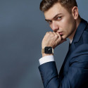 DUX DUCIS Strap Milanese Magnetický kovový řemínek pro Apple Watch 38/40/41mm, růžovo-zlatý