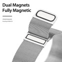 DUX DUCIS Strap Milanese Magnetický kovový řemínek pro Apple Watch 38/40/41mm, růžovo-zlatý
