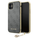 Kryt Guess 4G Charms GUHCN61GF4GGR iPhone 11/XR - šedá