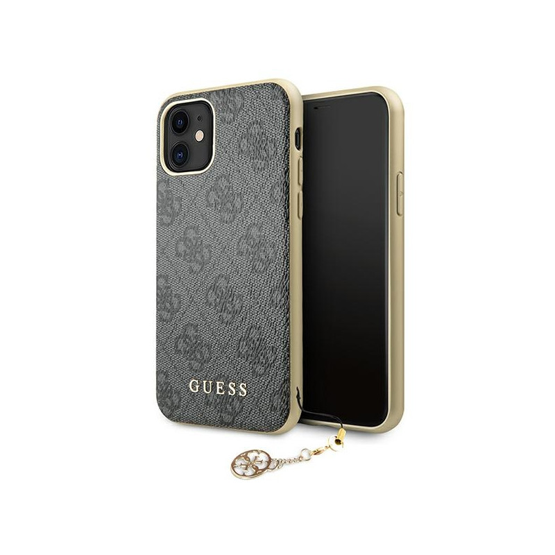 Kryt Guess GUHCN61GF4GGR pro iPhone 11 / XR - šedá (grey)