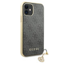 Kryt Guess 4G Charms GUHCN61GF4GGR iPhone 11/XR - šedá