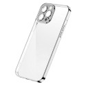 Kryt Joyroom Chery Mirror Case iPhone 13 Pro - stříbrný