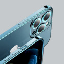 Kryt Joyroom Chery Mirror Case iPhone 13 Pro - stříbrný
