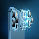 Kryt Joyroom Chery Mirror Case iPhone 13 Pro - stříbrný