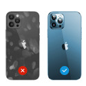 Kryt Joyroom Chery Mirror Case iPhone 13 Pro - stříbrný