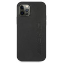 Kryt AMG Leather Hot Stamped Mercedes-AMG iPhone 12 Pro Max černý