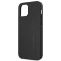 Kryt AMG Leather Hot Stamped Mercedes-AMG iPhone 12 Pro Max černý